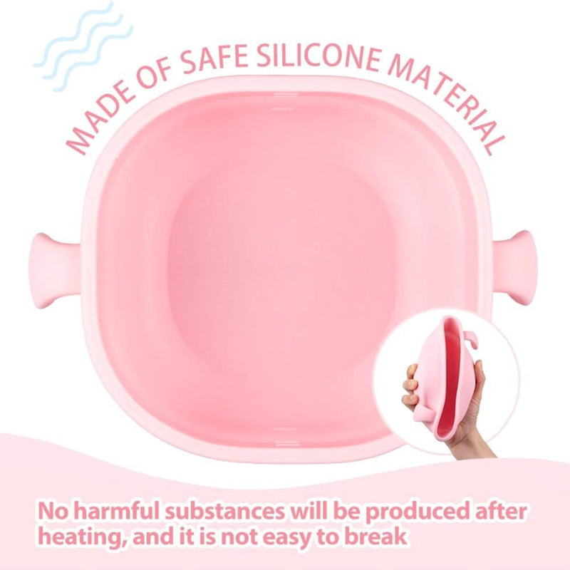 Calentador Eléctrico de Cera Caliente para Depilación – 13.5 fl oz, Forro de Silicona, 100W 💆‍♀️✨