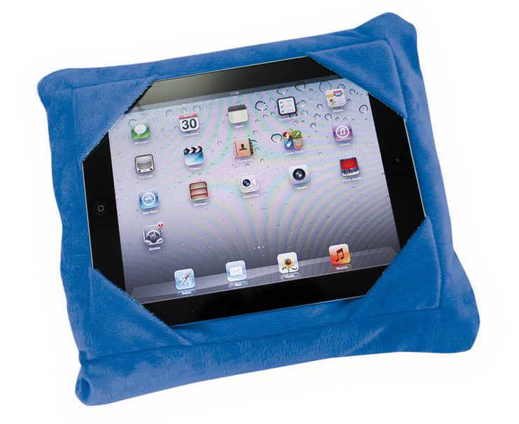 Almohada ergonómica con soporte para tablet y smartphone