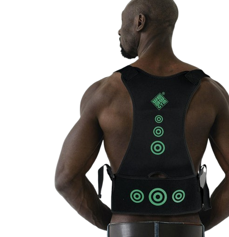 Soporte Corrector Postura Lumbar Ajustable 'Flecha' Ayuda A Corregir La Postura Encorvada Y El Cuello De Texto